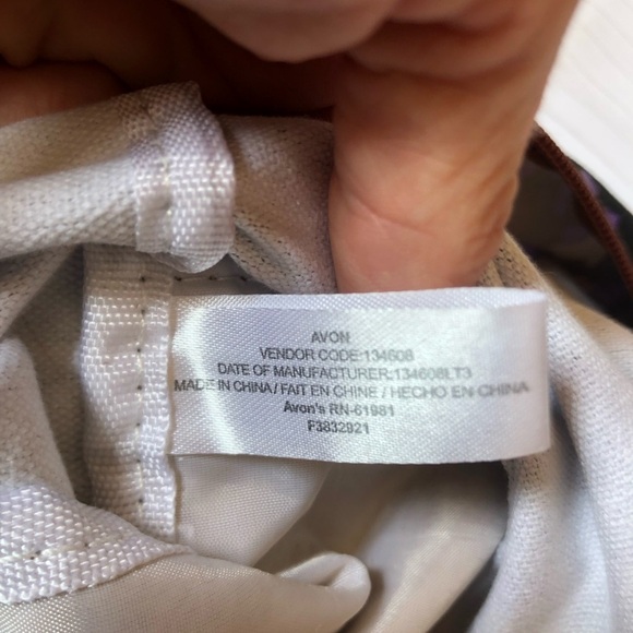 Purple Leopard Print Canvas and Faux Leather Overnight Bag - Picture 12 of 16